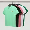 T-shirt polo décontracté de couleur unie pour hommes Logo décorer bonbons couleur vive mâle revers polo hauts de haute qualité vêtements pour hommes de haute qualité M-4XL