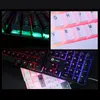 Tastatur-Maus-Kombinationen, USB-Kabel, 104 Tasten, RGB-Hintergrundbeleuchtung, ergonomisches Gaming-Set, Computer-Desktop, Laptop, PC, Gamer