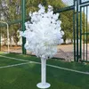 1,5 m Wysokie ozdobne kwiaty sztuczne wiśniowe drzewo Roman kolumny prowadzą otwarcie rekwizytów w centrum handlowym ślubnym