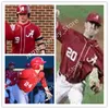 Ny 2022 Alabama College NCAA Custom Crimson Wears Tide Baseball Jersey 4 Prielipp 29 Connor Shamblin 14 Antoine Jean 9 Casey Co