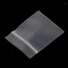 100 stks Mini Clear Zip Bag Poly Plastic Recyclebare Baggies 0.9'x 1 '4MIL
