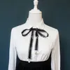 13 kleuren Chiffon Tie Lithe linten Diy Butterfly stip Striped chic handigheid eenvoudige shirt accessoire tas ornamenten vrouwen knoop bowtie