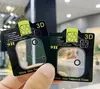 Protettore per schermo in vetro temprato per lenti per la fotocamera per iPhone 13 pro max mini pellicola protettiva per copertina completa con cerchio nero