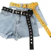 Cinture Cintura da donna Cintura in nylon di alta qualità con fibbia ad ardiglione Jeans casual Cintura in tela per bambini selvatici per giovani donneCinture