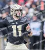 Футбольные майки Custom Purdue Boilermakers Футбол персонализировал любое имя № 11 Дэвид Блау № 4 Рондейл Мур 2 Элайджа Синделар Брейесс Алстотт Джерси03