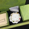 Mode Braclet Luxury Multiple Colored Diamonds Letter Sign Designer Armband för Woman Valentine's Day Birthday Jewelry GI191Z