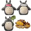 4 Styles Ghibli Miyazaki Hayao My Neightor Totoro Kawaii Plush Toys Totoro Soft Peluche Dolls Children Birthday Gift 36 CM LJ201126