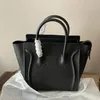 Bagage Micro Litchi Grain Leather Bag ￤kta kalvskinn Handv￤ska LIME FACE Lady Bags Tv￥ handtag Totes Big Capacity Packs Storlek 27-27-15 cm