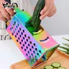 1Pc Multi-slicer Vegetable Cutter Grater for Potato Carrot Cucumber Slicer Kitchen Utensils Fruit Cheese Multi Purpose Cookware 220516