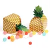 Confezione regalo 24 pezzi Scatole portaconfetti ananas 3D Large Tropical Hawaiian Luau BBQ Summer Beach Pool Frutta S RConfezione regaloGift