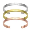 Nuevo diseño Brazaletes de dijes de alta calidad Brazalete de acero inoxidable Joyería africana abierta de moda Popular Dubai Regalo de Navidad Mujer para mujeres Niñas Accesorio en las manos