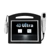 Kraftfull bärbar 4D HIFU och VMAX-fokuserad ultraljud rynka borttagning av anti-aging hud ansiktslyftning åtstramning skönhetsmaskin med 14