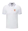 Sevilla FC Herr- och kvinnors polo-skjorta Silkbrokad Kort ärm Sports Lapel T-shirt-logotyp kan anpassas