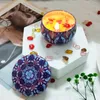 Soya wax dried flower fragrance candle wedding group gifts eternal flowers atmosphere Fang Fang long -term plant essential oil smoked fragrant candles