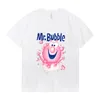 Mr.Bubble-Makes Banyo Zamanı Eğlenceli Aktif Tişört Erkek Kadın Kadın Sevimli Desen Baskılı T-Shirt Yaz Pamuk Trendi All Maç Tees 220708