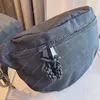 Czarna torba vintage Fanny Pack Designer Moda Crossbody Wysokiej jakości torby w tali