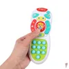 赤ちゃんのおもちゃ音楽携帯電話テレビリモートコントロール初期の教育電気学習マシンのおもちゃギフト220715