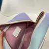 2022 New Gradient Cosmetic Bag Cases Lavar bolsa colorida de alta qualidade de grande capacidade Saco de pulso 40066212a