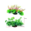 Aquarium Decoratie Kunstmatige Plant Kokospalmen Plastic Plant Ornament Aquarium Landschap Decor8920095