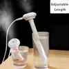 USB Mini humidificateur d'air à ultrasons lampe LED USB diffuseur d'huile essentielle purificateur de voiture Aroma Anion Mist Maker avec lumière romantique 220727