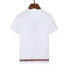 Estate nuova T-shirt da uomo in seta di ghiaccio a maniche corte stampa plaid stampa lettera designer tendenza giovanile taglia grande M-XXXL # 812