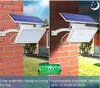 Solar Lights Outdoor 48 LED 1000 Lumens Bright Solar Wall Spotlight with 5500mAh Battery Auto Dusk To Dawn Lighting for Garden Path Garage Yard Street Lamps