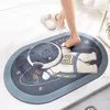 Niedliche Astronauten-Fußmatten, super saugfähiger Badezimmerteppich, rutschfester Wohnzimmerteppich, leicht zu reinigende Fußmatte, Küchenteppiche 220504