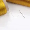 Пряжа 3600m ручной яркий шелковый золотой нить серебряный компьютер вышивка крестом вышивка DIY и