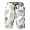 Heren shorts Geel ananas strandreizen badpak zwempak zwembroek surfbroek broek broek mountain sport gym shortsmen's