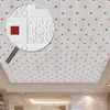 70x70cm Foam Ceiling Stickers Panel Roof Decal 3D Stereo Self Adhesive DIY Wallpaper Home Wall Decor Living Room Kid Bedroom 220510