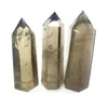 Decorative Objects & Figurines Natural Crystal Citrine Quartz Rod Spire Obelisk Healing Home DecorDecorative