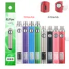 Auténtico UGO-V II 2 510 Thread Vape Pen Baterías UGO V3 Kits de batería de precalentamiento de voltaje variable EVOD VV eGo T Micro USB Passthrough Cartucho Caja de cigarrillos electrónicos