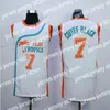 Yeni Ucuz Erkek Yarı Pro Film Flint Tropics # 7 Kahve Siyah Jersey Toptan # 33 Jackie Moon # 69 Downtown # 11 ED Monix Basketbol Formaları