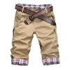 Cotton Men s Shorts Summer Mens Casual Slim Fit Short Men Streetwear Cargo Man Clothes Knee Length 220621