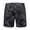 2022 Summer new men's pants fashion leisure beach pants silky fabric shorts, design style high-end brand,fy A22
