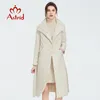 Astrid nueva llegada de primavera estilo clásico longitud abrigo de mujer chaqueta de algodón cálido moda Parka alta calidad Outwear ZM7091 200928