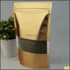 梱包バッグオフィススクールビジネス産業14x20cm Doypack Gold Embossed Bag 50pcs/lot Stand Up Aluminum Foil Zipperパッケージ