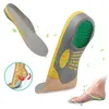 Semelles intérieures en gel ortique de qualité supérieure Coussin de semelle orthopédique pour la santé des pieds plats pour chaussures Insérer un coussin de soutien de la voûte plantaire pour la fasciite plantaire unisexe 220713