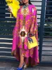 Vonda Summer Women Dress 34 Robe de manga Femme Vintage Vestido de festas impressos de festas de festas