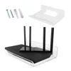 Attrezzatura in fibra ottica Acrilico Utile Rack di archiviazione per router wireless Supporto WiFi ecologico Resistente all'usura per la camera da lettoFibra