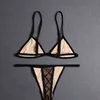Kvinnors badkläder Full Letters Bikinis Designer Swimsuit trepunkt Luxury Bikini Set Summer Beach Women Bathing Suits