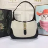 designer luxury Jackie 1961 Hobo Small Shoulder Bag Calfskin Leather women Tote Crossbody Navy Cream Denim