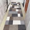 Tapetes de escada longa carpete nórdica quarto de casa corredor corredor tapete geométrico de corredor de chão de peito de cabeceira de cabeceira tapetes carpetpetscarpetes