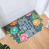 Carpets Printed Flowers Shaped Kitchen Carpet Bedroom Living Room Hallway Floor Rug Home Anti-slip Entrance Doormat Decorations MatsCarpets