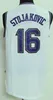 Vintage Peja 16 Jerseys de basket-ball Stojakovic 55 Williams Uniforms for Sport Fans New Material Team Away Purple Black White Centred Men's T-shirt Uniforme