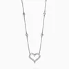 Nuove S925 Sterling Silver Designer Luxury Necklace Women fai -da -te Love Crown Flifulke Diamond Fashion Accessori Fashion Accessori per le festi