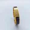 mens designer bangle bracelets jewelry woman letter Bangle stainless steel man 18 color gold buckle 17/19 size for men and fashion Jewelry Bangles