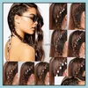 Hårklipp Barrettes smycken Nya modetillbehör Kvinnor Plaits Hairpins Girl Braids Pigtail Hairpin Wholesale 0513Wh Drop Delivery 2021