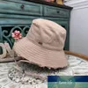Cappello da ricamo alla moda con etichetta del marchio interno Panama Bob Basin Cappello da pescatore all'aperto