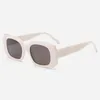 Wholale Fashion Etela privada personalizada Uv400 Mujeres Shad White White Sun Glass Gafas de sol 2022